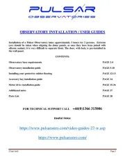 Pulsar Observatories